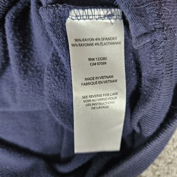 Travis Mathew Sweatshirt Mens 2XL Blue 1/4 Zip Golf Stretch Rayon Soft Preppy - Picture 4 of 11